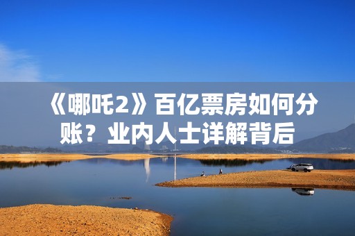 《哪吒2》百亿票房如何分账？业内人士详解背后