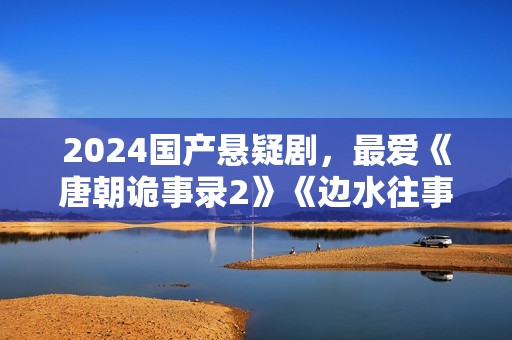 2024国产悬疑剧，最爱《唐朝诡事录2》《边水往事》《我是刑警》