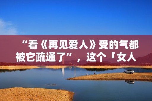 “看《再见爱人》受的气都被它疏通了”，这个「女人专属爽片」怎么成了白领必看？