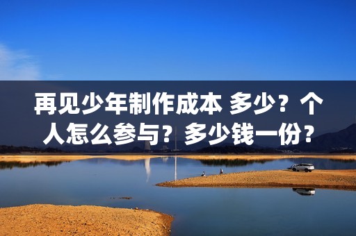 再见少年制作成本 多少？个人怎么参与？多少钱一份？(再见少年制作成本)