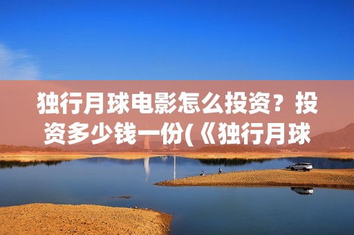 独行月球电影怎么投资？投资多少钱一份(《独行月球》)