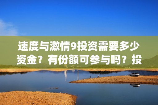 速度与激情9投资需要多少资金？有份额可参与吗？投资成本多少？(速度与激情投资方)