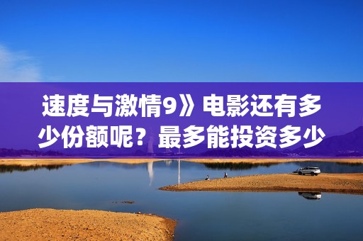 速度与激情9》电影还有多少份额呢？最多能投资多少？(速度与激情9国语在线观看免费版)