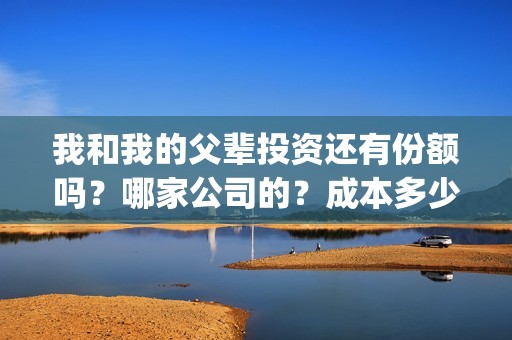 我和我的父辈投资还有份额吗?哪家公司的?成本多少?(我和我的父辈最后宣布) 我和我的父辈投资还有份额吗?哪家公司的?成本多少?(我和我的父辈最后宣布)