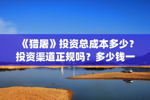 《猎屠》投资总成本多少？投资渠道正规吗？多少钱一份？(猎屠电影演员)