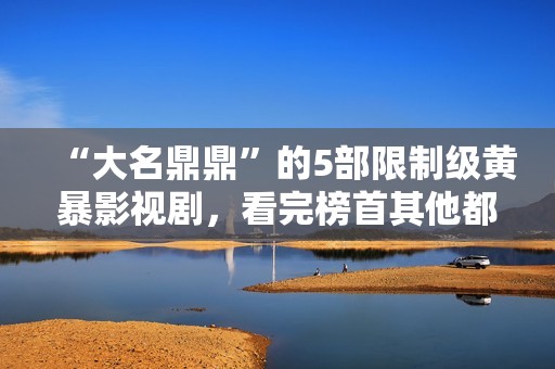 “大名鼎鼎”的5部限制级黄暴影视剧，看完榜首其他都是浮云