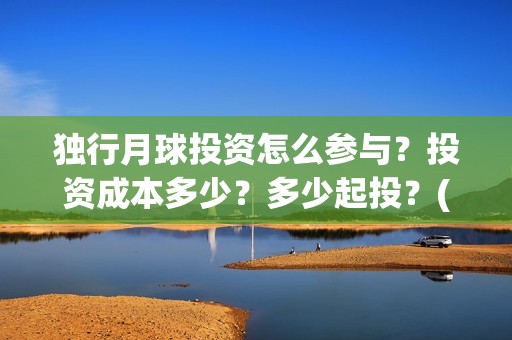 独行月球投资怎么参与？投资成本多少？多少起投？(独行月球票房预测)