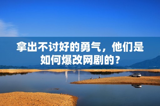 拿出不讨好的勇气，他们是如何爆改网剧的？