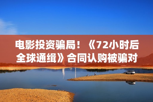 电影投资骗局！《72小时后全球通缉》合同认购被骗对方不回复怎么办？怎么追回资金？(电影投资骗局怎么处理)