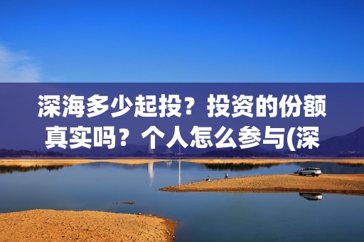 深海多少起投？投资的份额真实吗？个人怎么参与(深海到底有多深?)