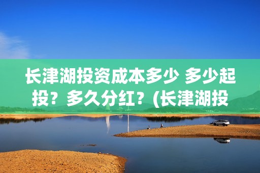 长津湖投资成本多少 多少起投？多久分红？(长津湖投资占比)