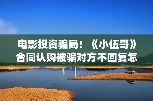 电影投资骗局！《小伍哥》合同认购被骗对方不回复怎么办？怎么追回资金？(电影投资骗局怎么处理)