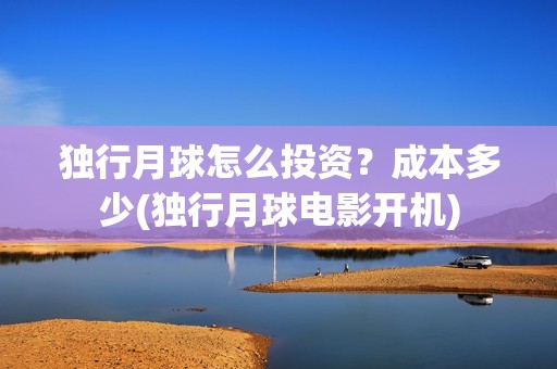 独行月球怎么投资？成本多少(独行月球电影开机)