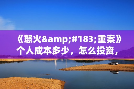 《怒火·重案》个人成本多少，怎么投资，市场投资份额真实吗？(怒火·重案主演)