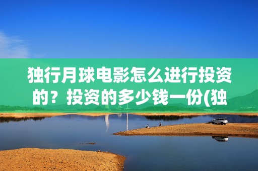 独行月球电影怎么进行投资的？投资的多少钱一份(独行月球出品方)