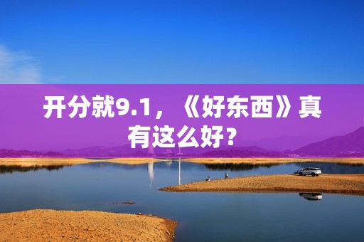 开分就9.1，《好东西》真有这么好？