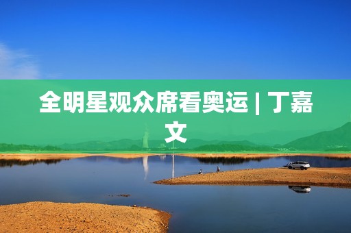 全明星观众席看奥运 | 丁嘉文