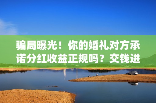 骗局曝光！你的婚礼对方承诺分红收益正规吗？交钱进去被骗怎么办？——抵制耐克(骗局简介)