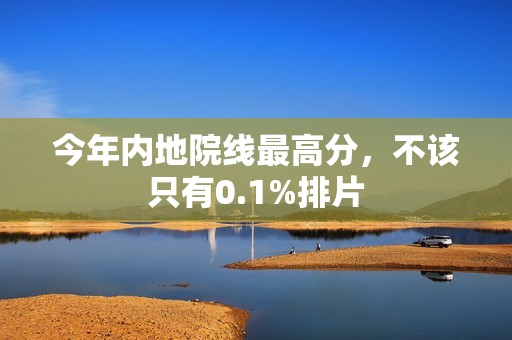 今年内地院线最高分，不该只有0.1%排片