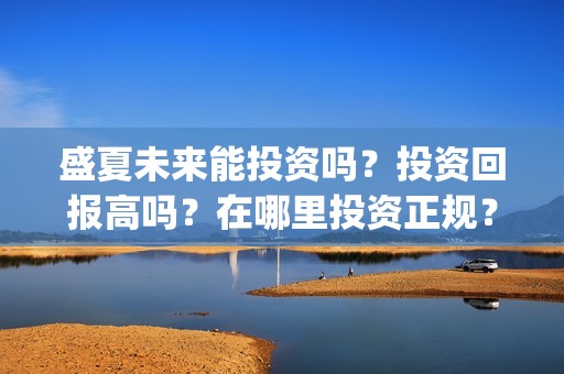 盛夏未来能投资吗？投资回报高吗？在哪里投资正规？(盛夏未来投资成本多少)