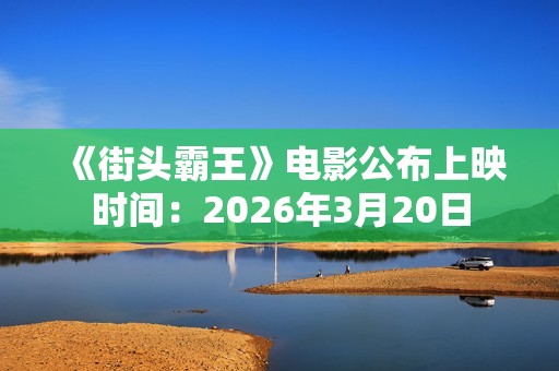 《街头霸王》电影公布上映时间：2026年3月20日