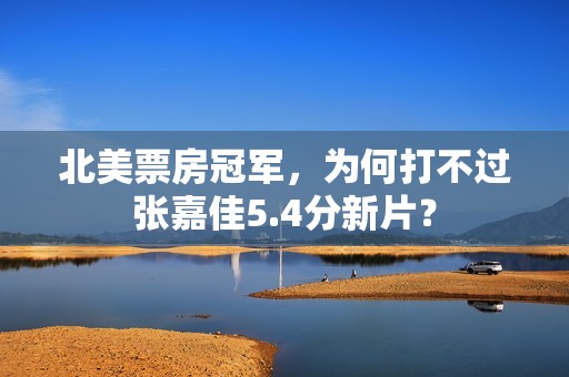 北美票房冠军，为何打不过张嘉佳5.4分新片？