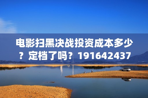 电影扫黑决战投资成本多少？定档了吗？19164243723(扫黑·决战电影)