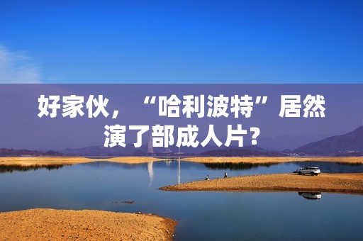 好家伙，“哈利波特”居然演了部成人片？