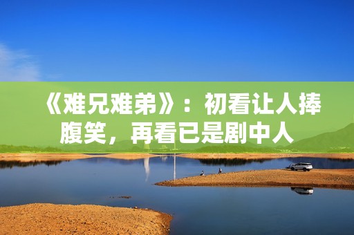 《难兄难弟》：初看让人捧腹笑，再看已是剧中人