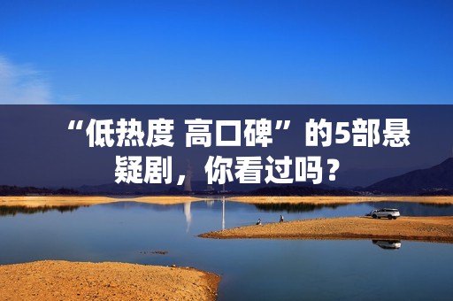 “低热度 高口碑”的5部悬疑剧，你看过吗？