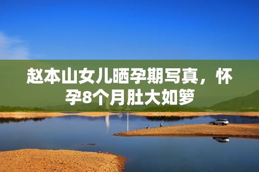 赵本山女儿晒孕期写真，怀孕8个月肚大如箩