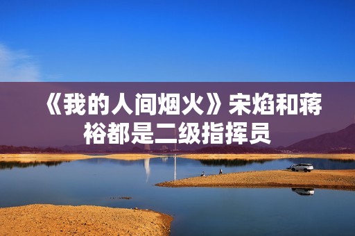 《我的人间烟火》宋焰和蒋裕都是二级指挥员