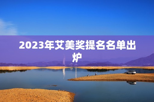 2023年艾美奖提名名单出炉