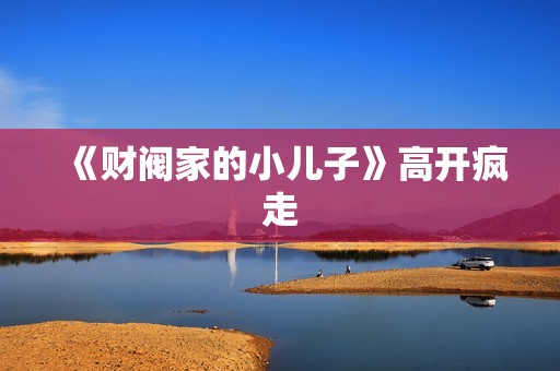 《财阀家的小儿子》高开疯走