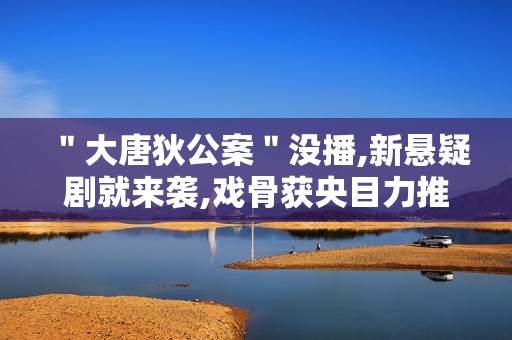 ＂大唐狄公案＂没播,新悬疑剧就来袭,戏骨获央目力推