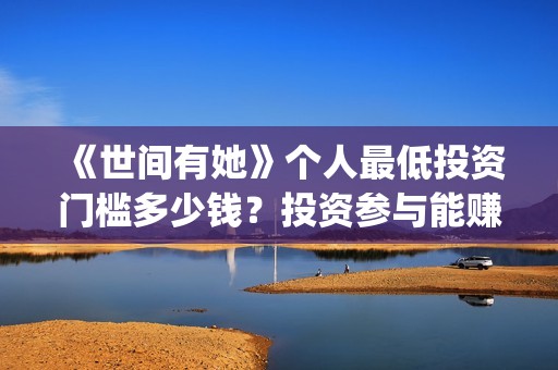 《世间有她》个人最低投资门槛多少钱？投资参与能赚钱吗？(世间有她讲的是什么)