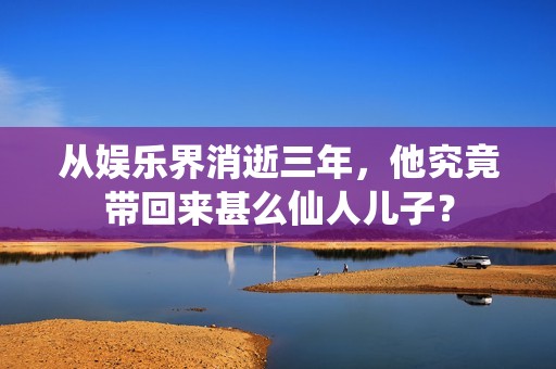 从娱乐界消逝三年，他究竟带回来甚么仙人儿子？
