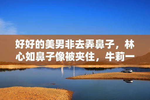 好好的美男非去弄鼻子，林心如鼻子像被夹住，牛莉一个鼻孔两个大