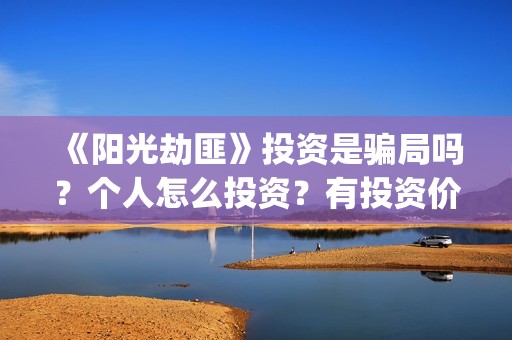 《阳光劫匪》投资是骗局吗？个人怎么投资？有投资价值吗？(阳光劫匪全片)