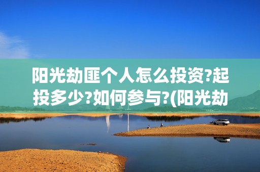 阳光劫匪个人怎么投资?起投多少?如何参与?(阳光劫匪赔钱)