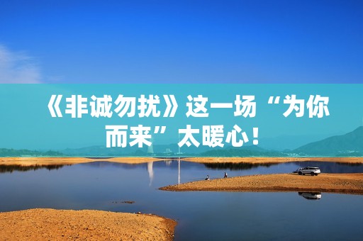 《非诚勿扰》这一场“为你而来”太暖心！