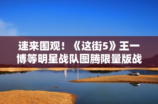 速来围观！《这街5》王一博等明星战队图腾限量版战车冷艳出街！