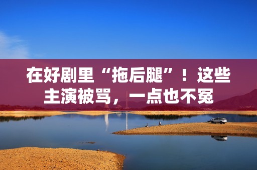 在好剧里“拖后腿”！这些主演被骂，一点也不冤