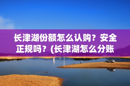 长津湖份额怎么认购？安全正规吗？(长津湖怎么分账)