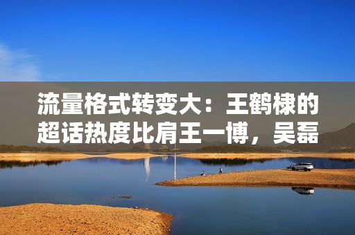 流量格式转变大：王鹤棣的超话热度比肩王一博，吴磊比肩易烊千玺