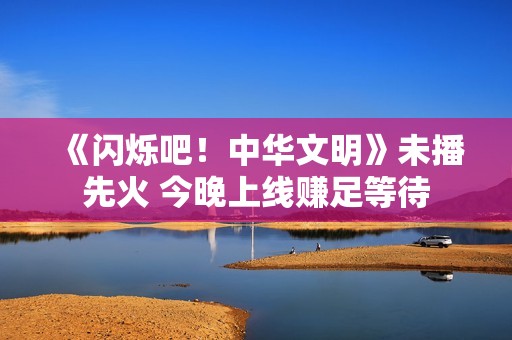 《闪烁吧！中华文明》未播先火 今晚上线赚足等待