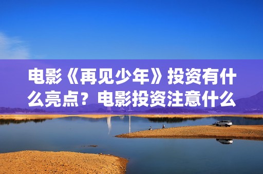 电影《再见少年》投资有什么亮点？电影投资注意什么骗局？怎么投资？  (再见少年电影演员)