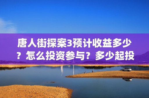 唐人街探案3预计收益多少？怎么投资参与？多少起投？(唐人街探案3rmvb)