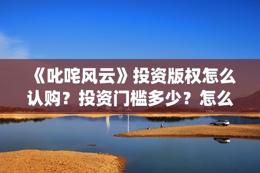 《叱咤风云》投资版权怎么认购？投资门槛多少？怎么参与？(叱咤风云首映)