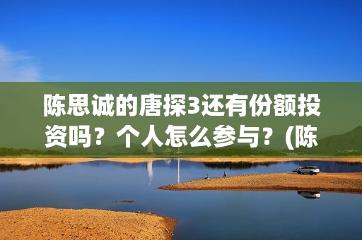 陈思诚的唐探3还有份额投资吗？个人怎么参与？(陈思诚感慨唐探难拍)